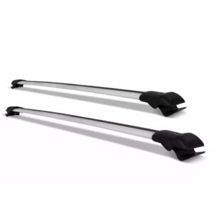 Bagageiro De Teto Zafira Larga Em Aluminio Prata Prata