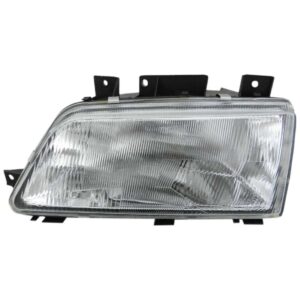 Farol Peugeot 405 1995 1996 Foco Simples Cromado 1ª Linha Esquerdo/motorista