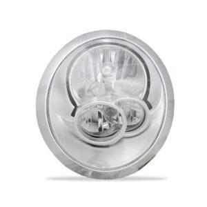 Farol Mini Cooper 01 02 03 04 05 06 Cromado Oferta 1ª Linha Esquerdo/motorista