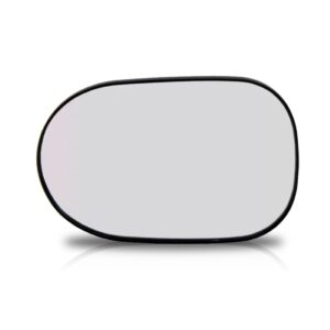 Vidro Lente Retrovisor Livina 2009 A 2017 C/ Base. Lado Esquerdo