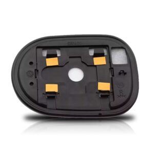 Vidro Lente Retrovisor Livina 2009 A 2017 C/ Base. Lado Esquerdo