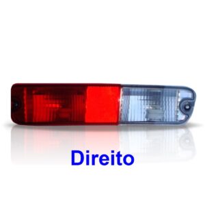 Lanterna Parachoque Pajero Full Direito 2004 2005 2006 2007 Direito Vermelho