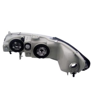 Farol Accord 1998 1999 2000 2001 Lente Lisa Cromado 1ª Linha Esquerdo/motorista