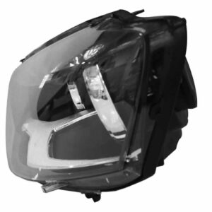 Farol Fox Crossfox Spacefox 10 A 2014 Máscara Negra 1ª Linha Esquerdo/motorista