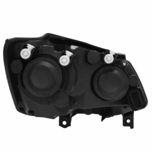 Farol Fox Crossfox Spacefox 10 A 2014 Máscara Negra 1ª Linha Esquerdo/motorista