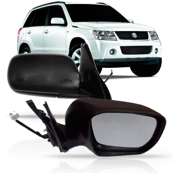 Retrovisor Grand Vitara 2008 2009 2010 11 12 13 Direito