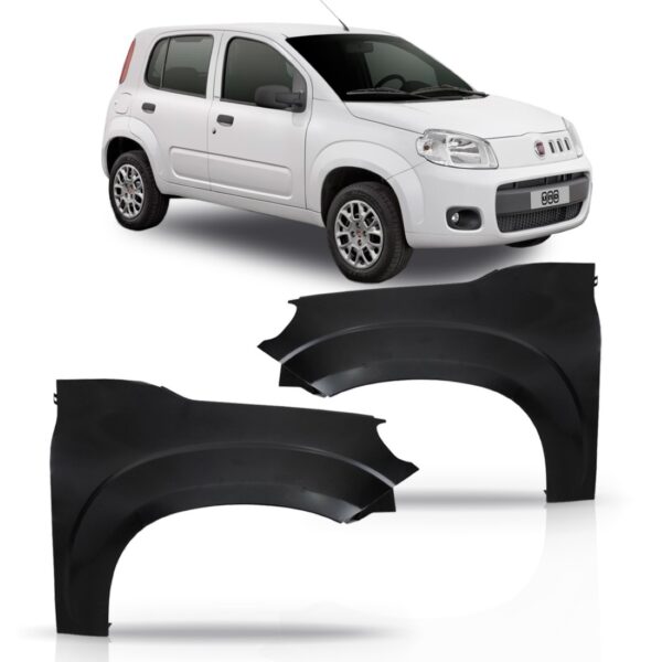 Paralama Uno Vivace 2011 2012 2013 2014  Direito Dianteira Direita Direito