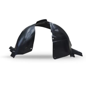 Protetor Caixa De Roda Dianteiro Para Cruze 11 A 2016 Preto Lado Esquerdo