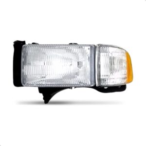 Farol Dodge Ram 94 95 1996 1997 1998 1999 2000 2001 1ª Linha - Esquerdo/motorista