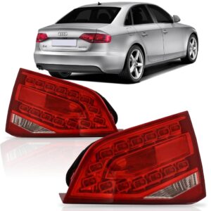 Lanterna Traseira Mala Audi A4 10 11 12 13 Com Led 1ª Linha Direito