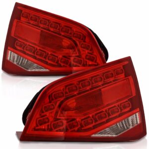 Lanterna Traseira Mala Audi A4 10 11 12 13 Com Led 1ª Linha Direito