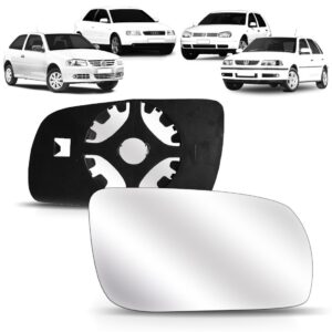 Lente Retrov Gol G3/g4/a3 96/99 Golf 00/ Com Base Lado Direito