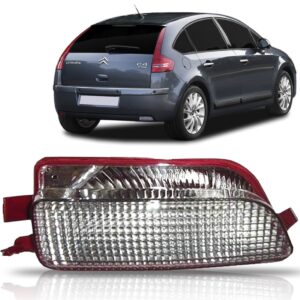 Refletor C4 09 10 11 12 13 Hatch Parachoque Traseiro Direito