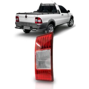 Lanterna Traseira Aplique Tampa Strada 2008 A 2015 1ª Linha Direito Bicolor