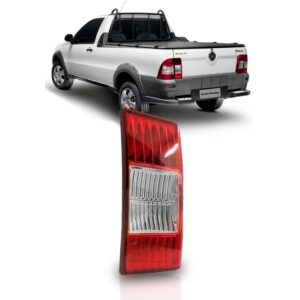 Lanterna Strada G4 2013 2012 11 10 09 Aplique Tampa Traseira Lado Esquerdo