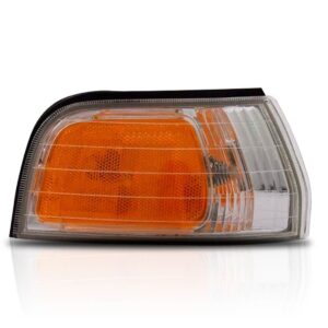 Lanterna Dianteira Sinaleira Seta Accord 92 93 Cristal Ambar Lado Direito