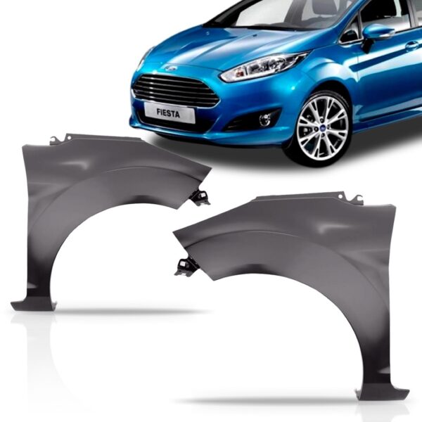 Paralama Dianteiro Para New Fiesta 2011 2012 2013 2014 2015 Lado Direito