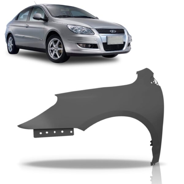 Paralama Chery Cielo 2009 2010 2011 2012 2013 Novo Esquerdo Dianteiro