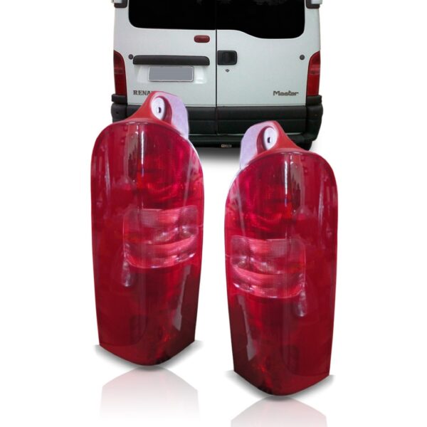 Lanterna Para Renault Master Ano 2000 2001 2002 2003 Ld Direito Vermelho