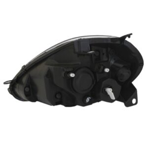 Farol Fiat Punto Máscara Cromada 2012 2013 2014 Lado Direito