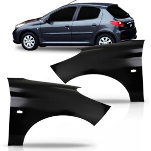 Paralama Peugeot 207 2008 09 10 2011 2012 2013 Novo Direito - - Direito