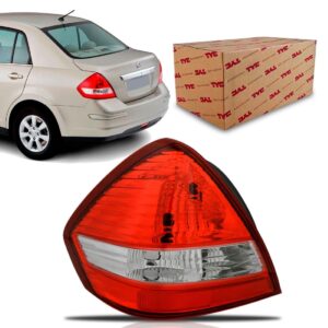 Lanterna Tiida Sedan Nissan 2010 2011 2012 2013 Lado Esquerdo