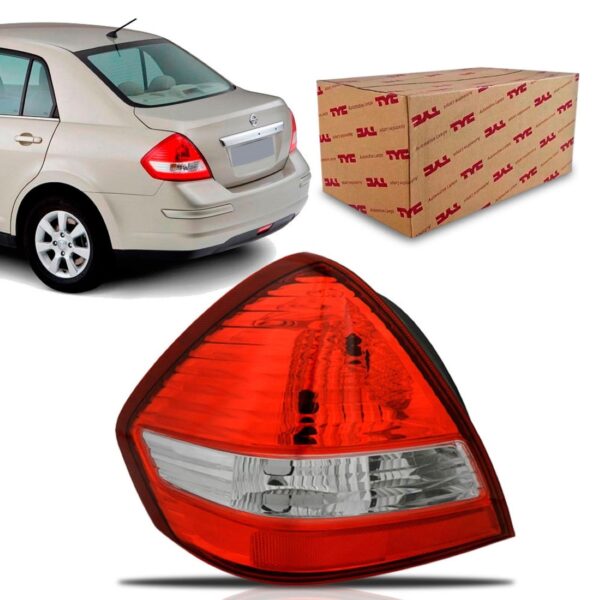 Lanterna Tiida Sedan Nissan 2010 2011 2012 2013 Lado Esquerdo
