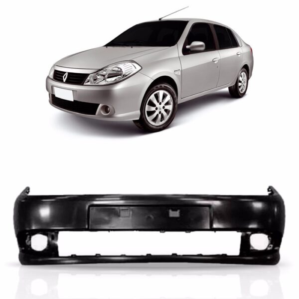 Parachoque Dianteiro Symbol 2009 A 2013 1a Linha Preto