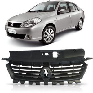 Grade Dianteira Superior Renault Symbol 2009 A 2012 1a Linha