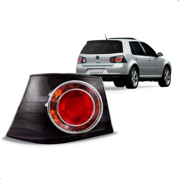 Sinaleira Farol Traseiro Golf Gti Sport 2008 A 2013 Fumê Lado Esquerdo