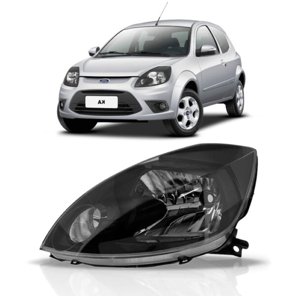 Farol Ford Ka 2008 09 2010 11 2012 2013 2014 Sport 1ª Linha Esquerdo/motorista