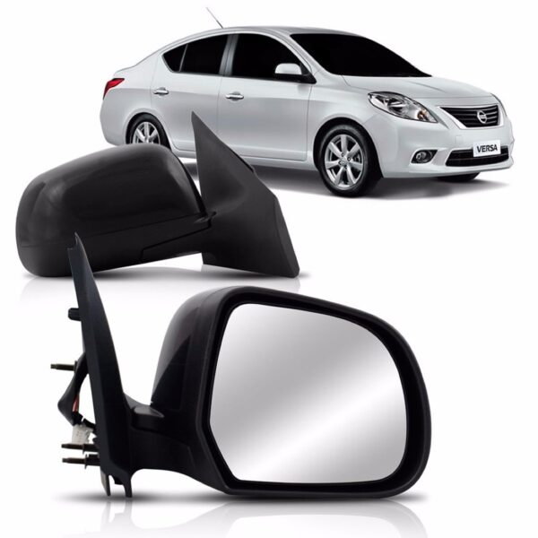 Retrovisor Nissan Versa Direito 2011 2012 2013 14 Eletrico