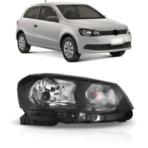 Farol Gol G6 Saveiro 2013 2014 2015 Foco Simples 1ª Linha - Direito/passageiro