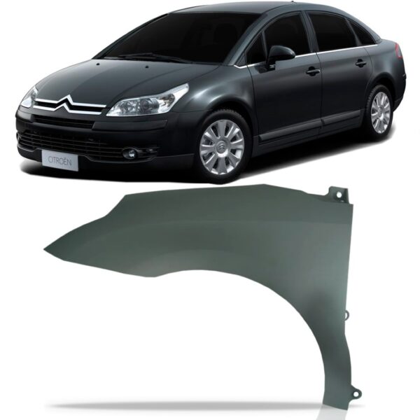 Paralama Citroen C4 Pallas & Hatch 2007 08 09 10 11 Esquerdo - - Esquerdo