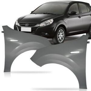 Paralama Jac J3 2009 2010 2011 2012 2013 Novo Lado Direito Dianteira Direita Direito