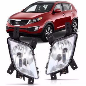 Farol Milha Para Kia Sportage 2011 2012 2013  Lado Esquerdo