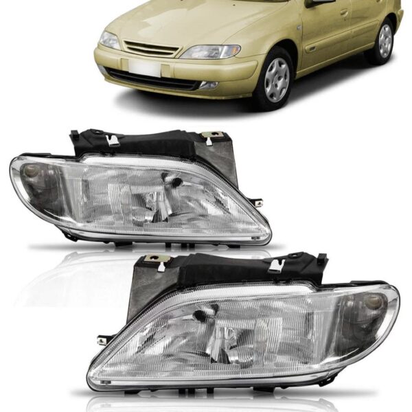 Farol Citroen Xsara 1997 1998 1999 2000 Foco Duplo 1ª Linha Direito/passageiro