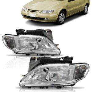 Farol Citroen Xsara 1997 1998 1999 2000 Foco Duplo 1ª Linha Esquerdo/motorista