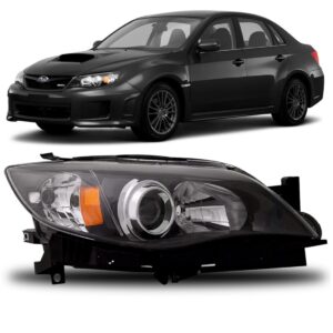 Farol Subaru Impreza 2008 09 2010 11 Mascara Negra 1ª Linha Direito/passageiro