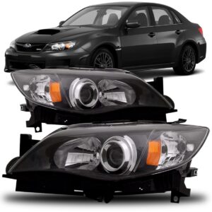 Farol Subaru Impreza 2008 09 2010 11 Mascara Negra 1ª Linha Direito/passageiro