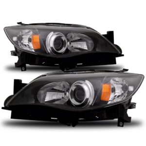 Farol Subaru Impreza 2008 09 2010 11 Mascara Negra 1ª Linha Direito/passageiro