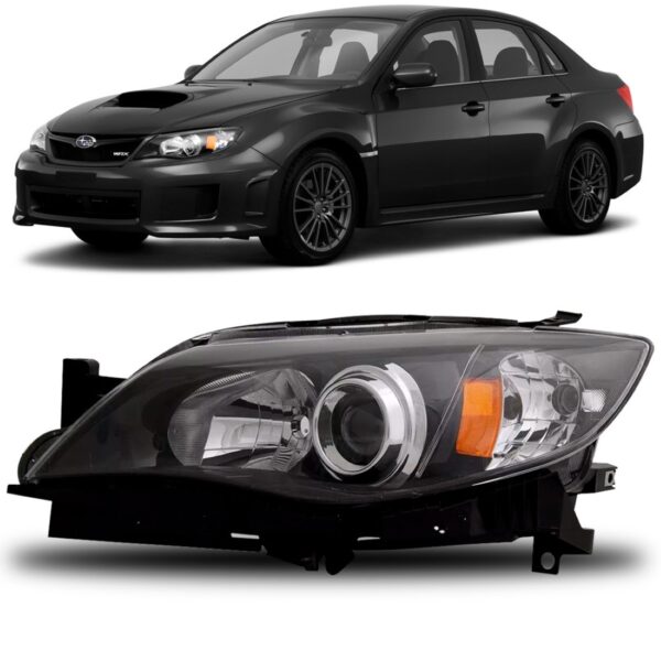Farol Subaru Impreza 2008 09 2010 11 Mascara Negra 1ª Linha Esquerdo/motorista