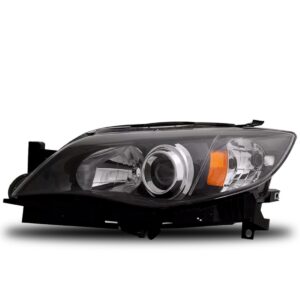 Farol Subaru Impreza 2008 09 2010 11 Mascara Negra 1ª Linha Esquerdo/motorista