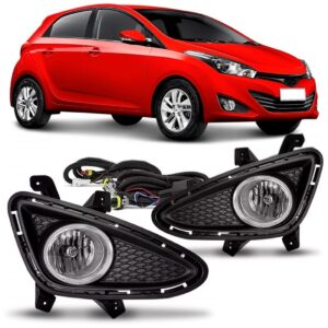 Kit Farol Milha Neblina Hb20/ Hb20s Molduras Botão Mod.orig