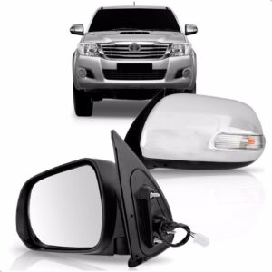 Retrovisor Hilux 2012 2013 2014 Eletrico C/ Pisca Esquerdo Esquerdo