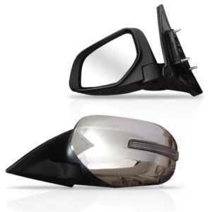 Retrovisor L200 Triton 2014 2015 Retrátil Elétrico Com Pisca Lado Direito