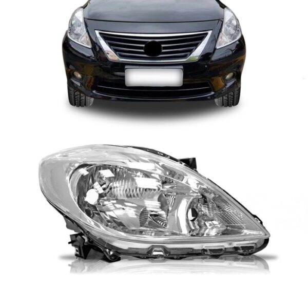 Farol Versa 2011 2012 2013 2014 Manual 1ª Linha - Direito/passageiro