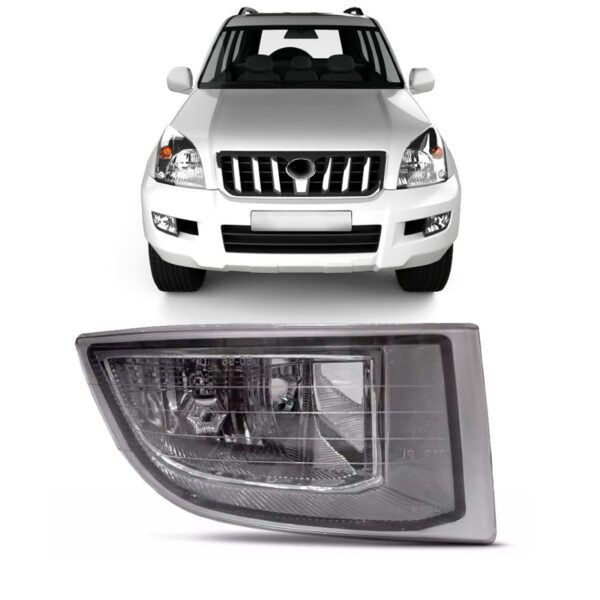 Farol Milha Para Land Cruiser Prado Toyota  2003 A 2009 Ld
