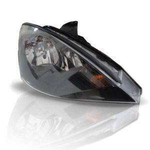 Farol Focus Mascara Negra 04 05 06 07 Foco Duplo - Direito