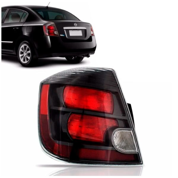 Lanterna Sentra 2007 08 09 10 11 12 2013 Le Fume Eagle Eyes Esquerdo Vermelho